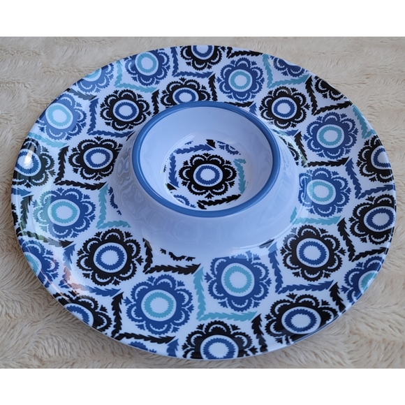 Flower chip and dip server - Picture 2 of 16